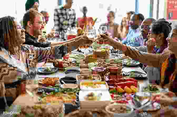 A Group Of People Enjoying A Meal Of Fresh Fruits And Vegetables, Symbolizing The Social And Community Aspects Of A Raw Food Lifestyle The Raw Cure: Healing Beyond Medicine