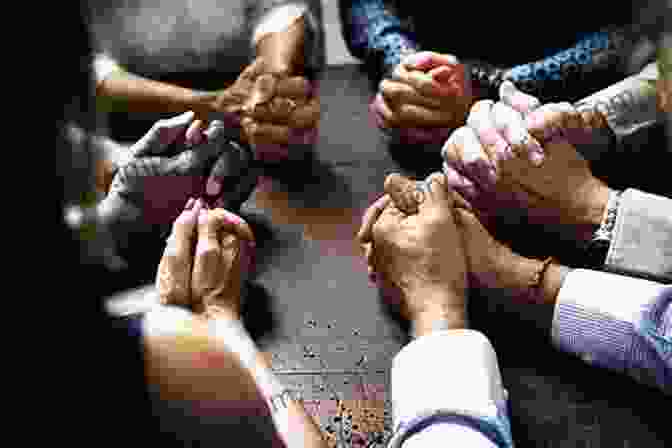 A Group Of People Praying In A Circle Divine Merger: What Happens When Jesus Collides With Your Community