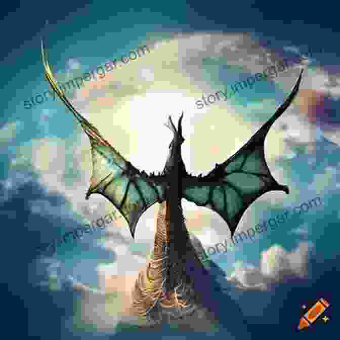 A Majestic Laotian War Dragon Soaring Through The Sky Rho Magna The Laotian War Dragon (Short Story)