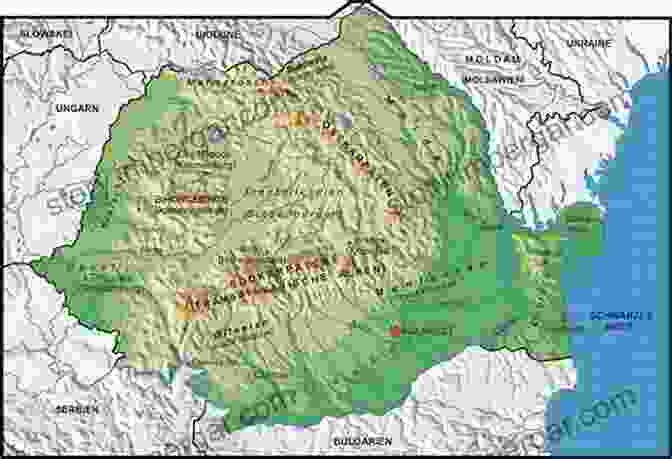 A Map Of Romania Highlighting The Location Of The Oil Refineries That Were Targeted In The Great Raid Ploesti 1943: The Great Raid On Hitler S Romanian Oil Refineries (Air Campaign 12)