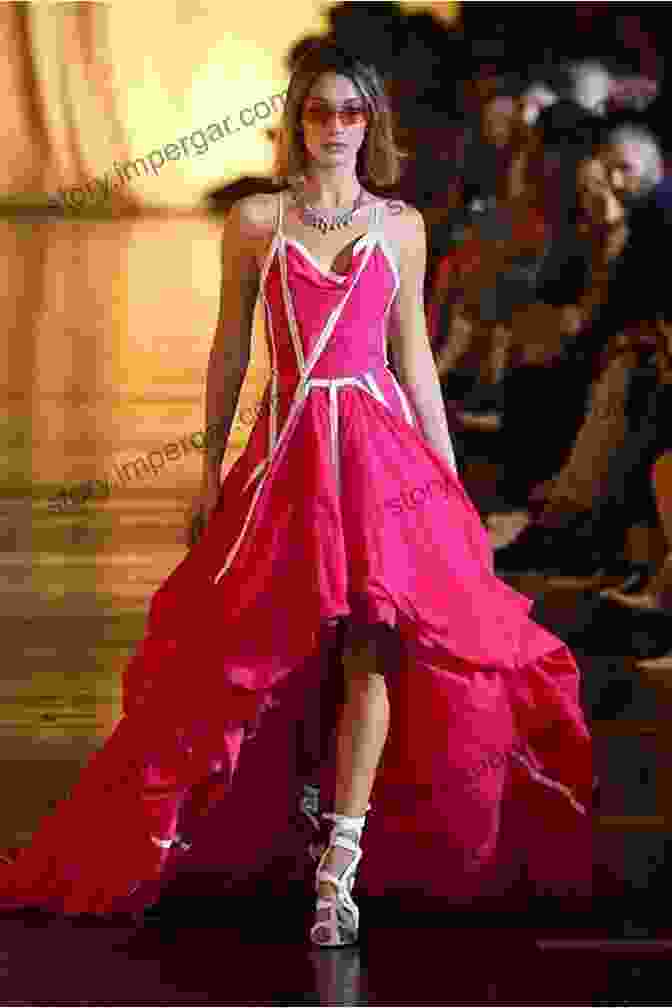 A Model Walks The Runway In A Stunning, Flowing Gown Marvin Nonis Luxury Fashion Magazine : Jan 22