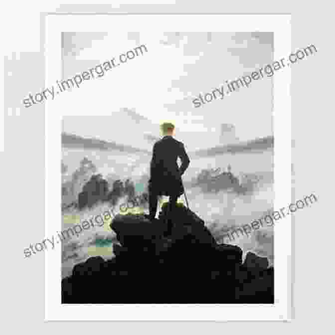 A Painting Depicting A Young Man Standing On A Hilltop, Looking Out Over A Vast Landscape. He Is Dressed In The Clothing Of The 19th Century, And His Expression Is One Of Determination And Adventure. Shaping Addo Mitch Reardon