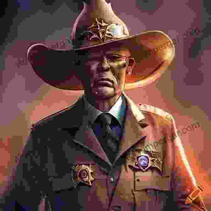 A Sheriff Standing In Front Of An American Flag American Sheriff: Traditional Values In A Modern World