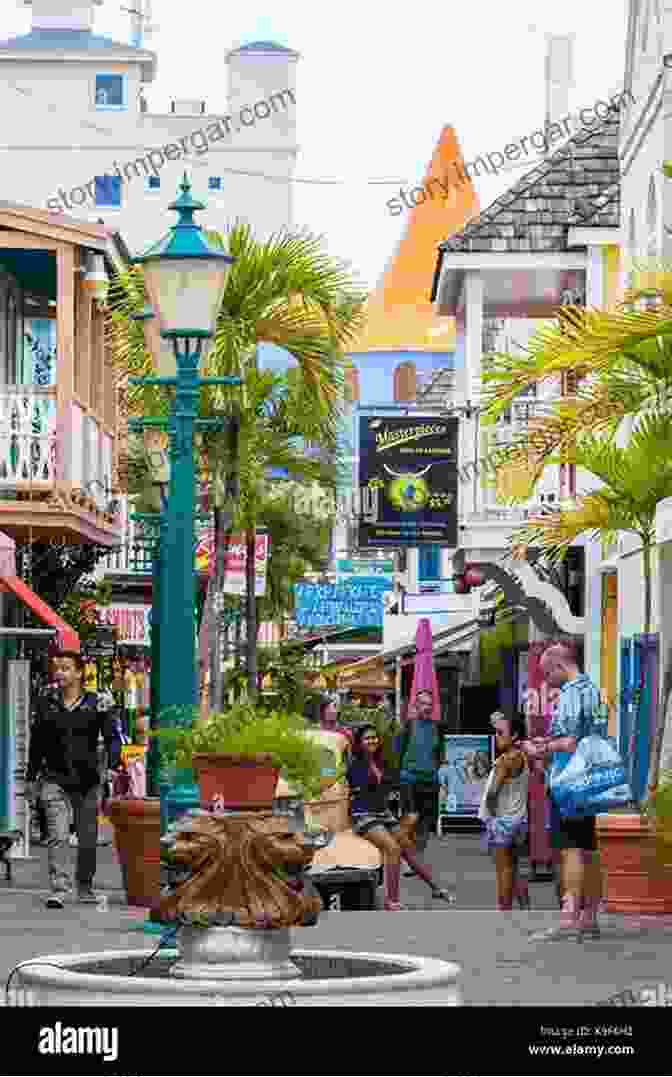 A Vibrant Street Scene In Sint Maarten Sint Maarten ~ Saint Martin Marty Straub