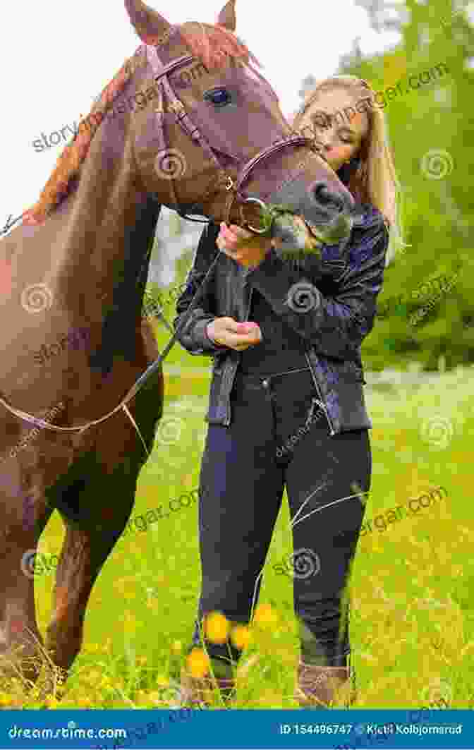 A Woman Communicating With A Horse Learning Their Language: Intuitive Communication With Animals And Nature