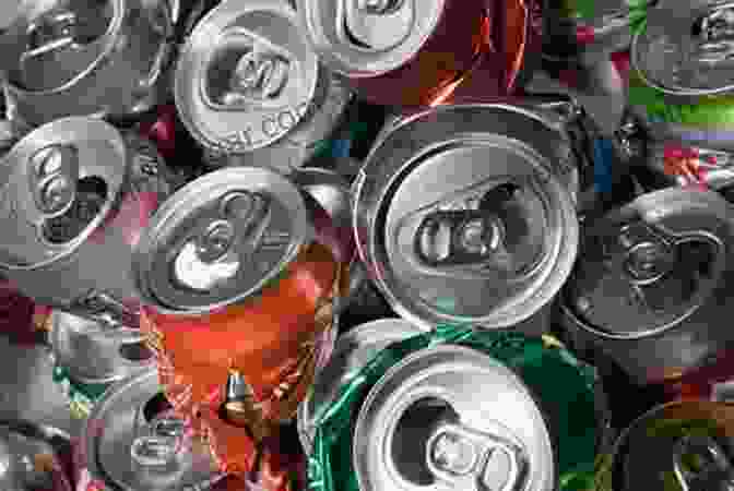 Aluminum Cans Being Recycled, Symbolizing The Sustainable Benefits Of Aluminum Recycling. Aluminum Recycling Mark E Schlesinger