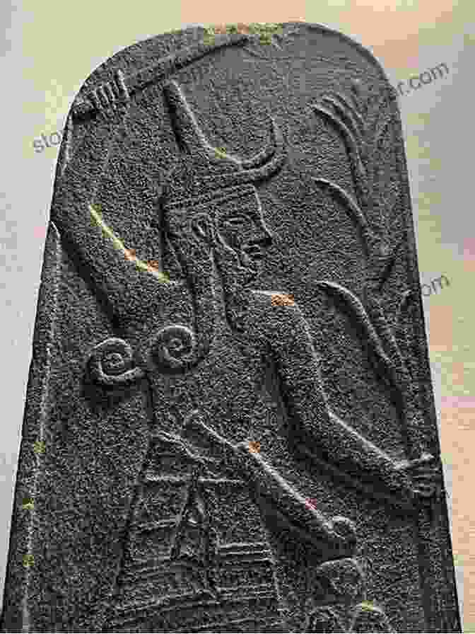 Baal, The Canaanite God Of Thunder, Depicted With A Thunderbolt Mesopotamian Mythology: A Captivating Guide To Ancient Near Eastern Myths