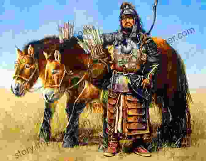 Depiction Of Mongol Warriors On Horseback, Armed With Bows And Arrows Early Mongol Rule In Thirteenth Century Iran: A Persian Renaissance (Routledge Studies In The History Of Iran And Turkey)