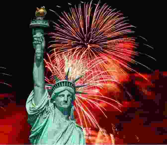 Fireworks Illuminating The Sky Over The Statue Of Liberty On Independence Day A Short History Of Fireworks In America