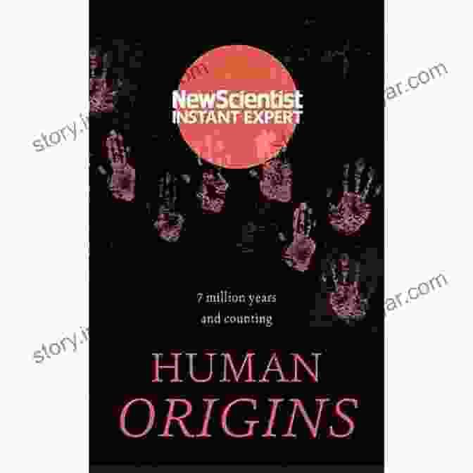 Human Origins: Million Years And Counting Instant Expert Book Cover Featuring A Group Of Hominins Walking Across A Landscape Human Origins: 7 Million Years And Counting (Instant Expert)