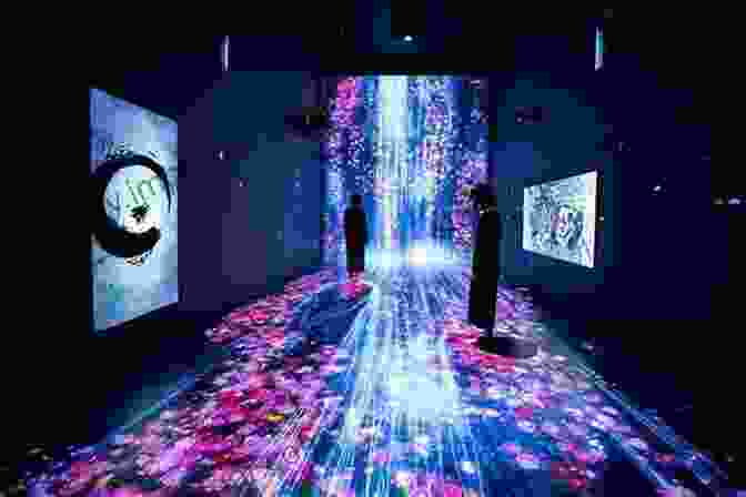 Image Of A Performer Interacting With A Moving Image Projection, Creating A Dynamic And Immersive Experience. Therapeutic Aesthetics: Performative Encounters In Moving Image Artworks (Radical Aesthetics Radical Art)