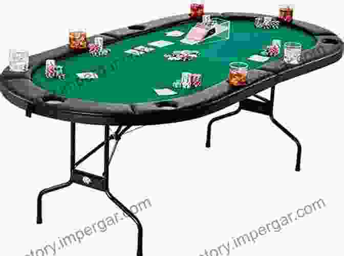 Image Of A Poker Table With筹码, Cards, And Players Friendly Poker: How To Host Play And Love The Classic American Poker Game