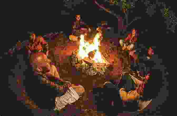 Image Portraying A Fugitive Slave Family Gathered Around A Campfire, Their Faces Etched With Both Hardship And Hope, Demonstrating Their Resilience And Enduring Spirit. Battle Of Negro Fort The: The Rise And Fall Of A Fugitive Slave Community