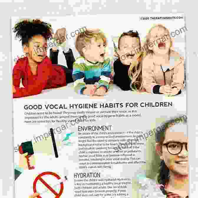 Infographic Outlining Vocal Hygiene Tips For Children Vocal Warm Ups And Technical Exercises For Kids