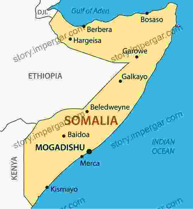 Map Of Somalia Highlighting Its Political And Geographical Divisions Networks Of Dissolution: Somalia Undone