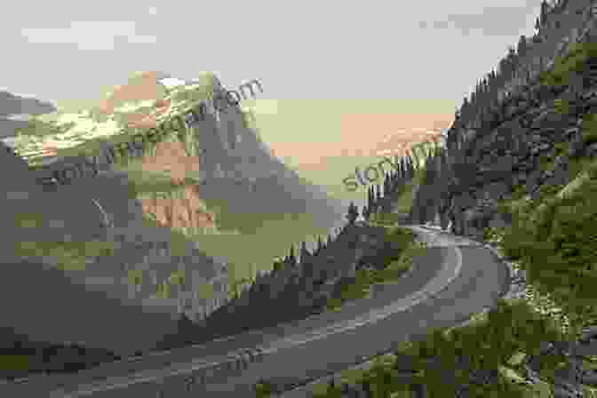 Panoramic View Of A Scenic Drive Through A Mountain Pass American Autopia: An Intellectual History Of The American Roadside At Midcentury