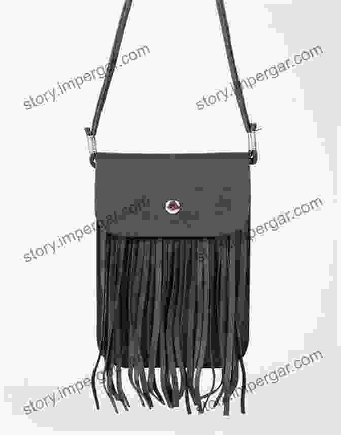 Playful Crossbody Bag With Fringe 10 Stylish Handbag Patterns For Crochet: A Trendy Collection Of Easy To Make Crochet Bags