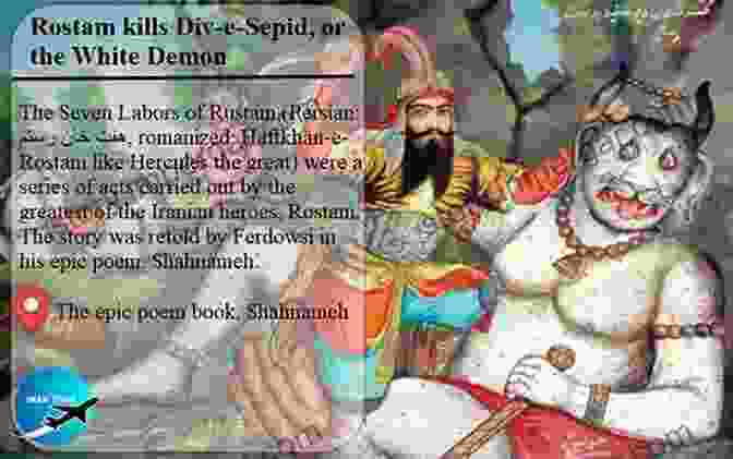 Rostam, The Persian Hero, Slaying The White Demon Mesopotamian Mythology: A Captivating Guide To Ancient Near Eastern Myths