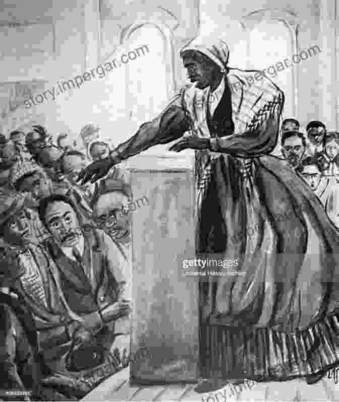 Sojourner Truth, A Former Slave And Abolitionist, Giving A Speech Fugitive Slaves 1619 1865 Marion Gleason McDougall