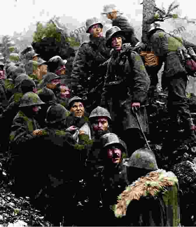 Soldiers Huddled In A Trench During The Battle Of Caporetto, 1917. Purple Heart Valley : A Combat Chronicle Of The War In Italy