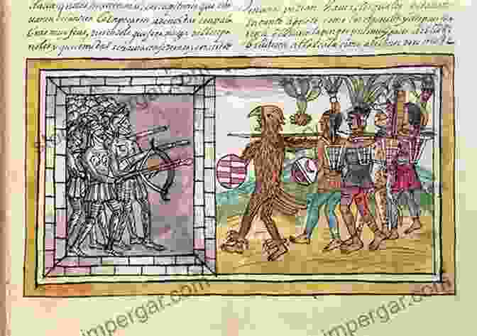 Spanish Conquistadors And Maya Warriors Engaged In A Fierce Battle, Marking The Arrival Of A New Era The Maya World: Yucatec Culture And Society 1550 1850