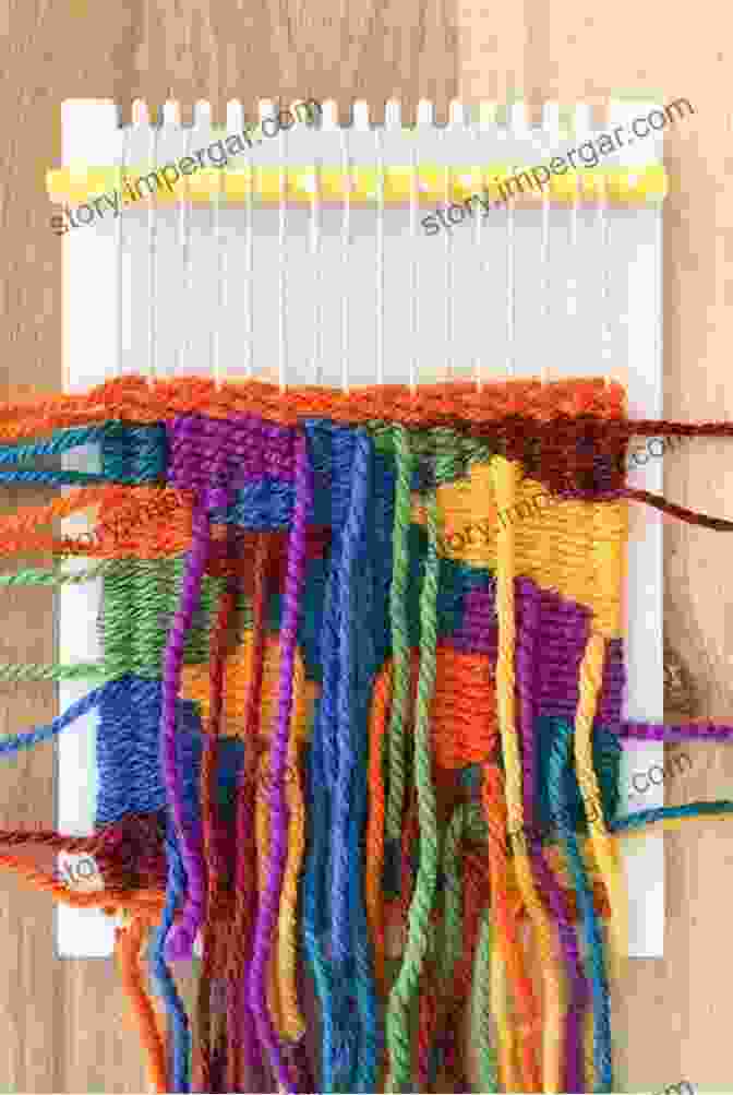 Variety Of Colorful And Intricate Pin Loom Weaving Patterns Pin Loom Weaving To Go: 30 Projects For Portable Weaving