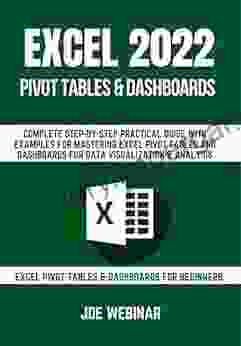 EXCEL 2024 PIVOT TABLES DASHBOARDS FOR BEGINNERS: COMPLETE STEP BY STEP PRACTICAL GUIDE WITH EXAMPLES FOR MASTERING EXCEL PIVOT TABLES AND DASHBOARDS ANALYSIS (EXCEL 2024 MASTERY GUIDE 4)