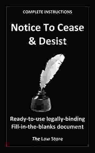 Notice To Cease Desist The Law Store