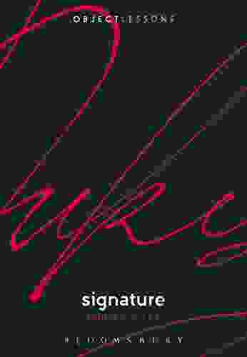 Signature (Object Lessons) Maxine Harris