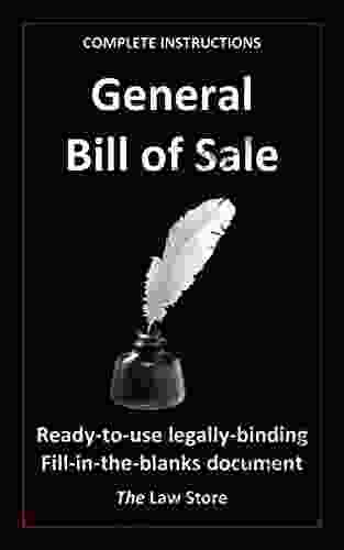 General Bill Of Sale The Law Store