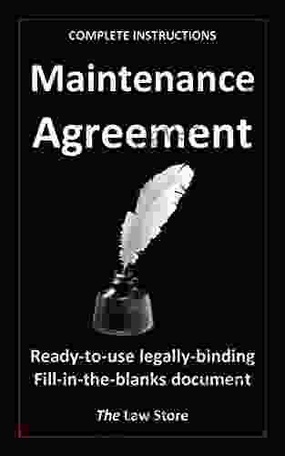 Maintenance Agreement The Law Store