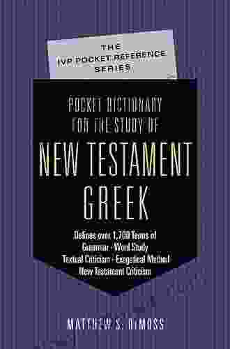 Pocket Dictionary for the Study of New Testament Greek (The IVP Pocket Reference Series)