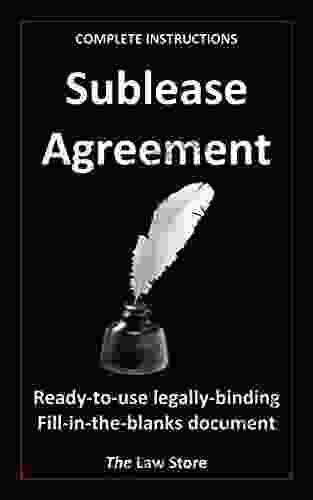 Sublease Agreement The Law Store